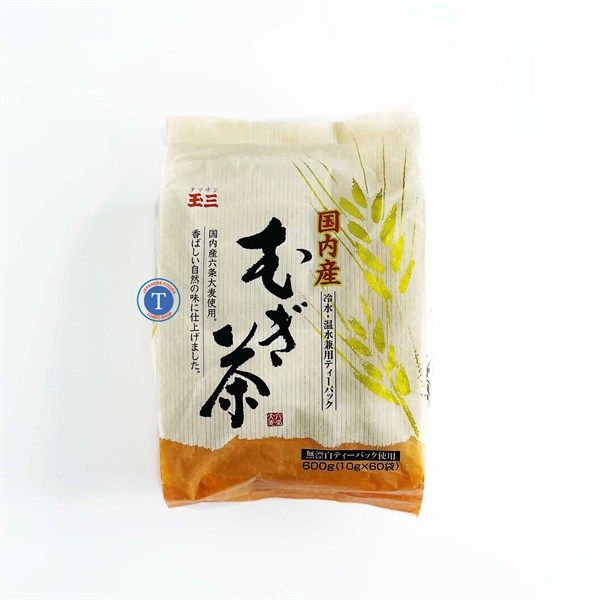 Trà Lúa Mạch Mugicha Tamasan 10G x 60Pcs