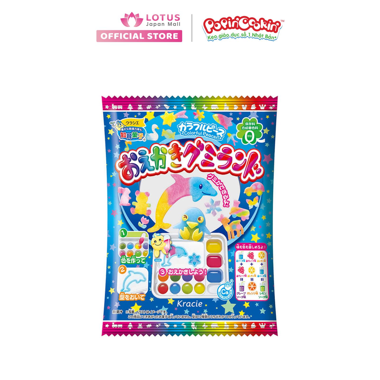 Kẹo sáng tạo thế giới sắc màu - Colorful Peace
