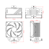 TẢN NHIỆT KHÍ CPU ID-COOLING FROZN A410 ARGB
