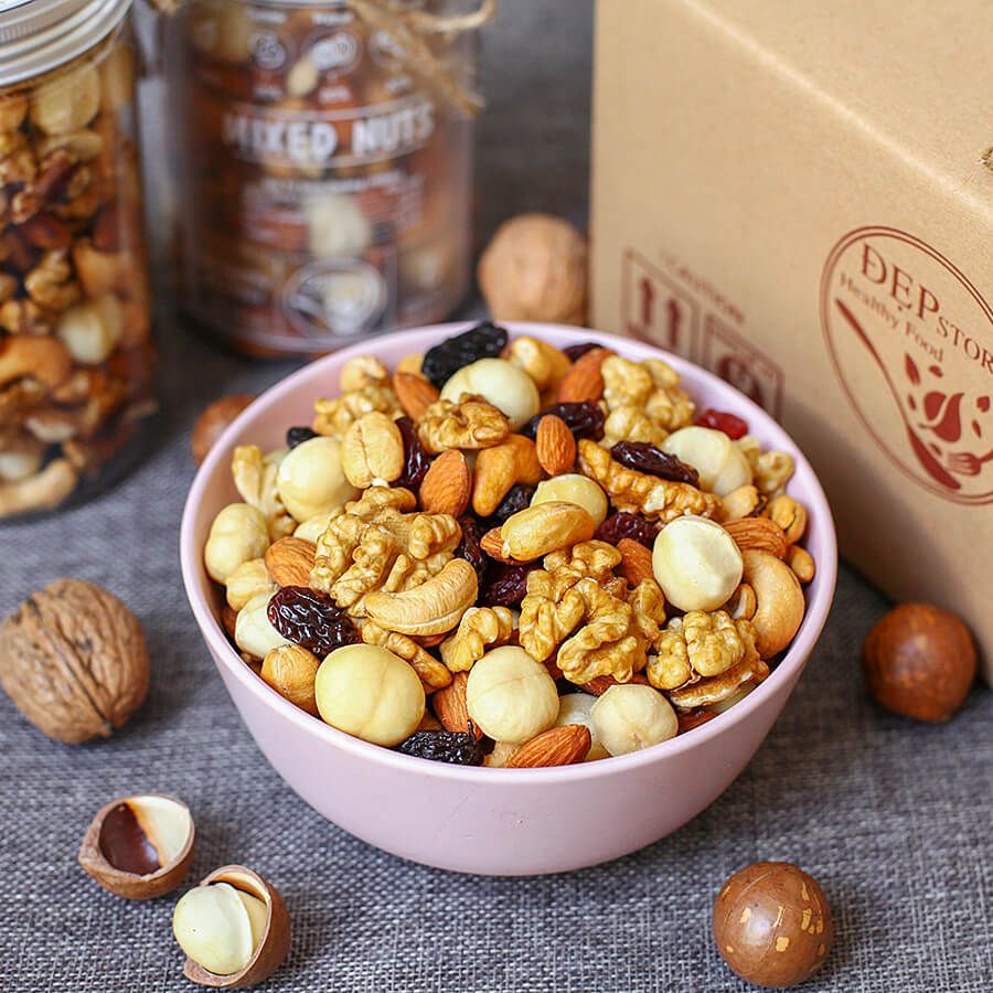 Mix Nuts 5 Loại Hạt