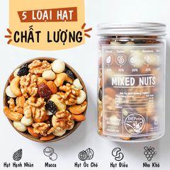 Mix Nuts 5 Loại Hạt