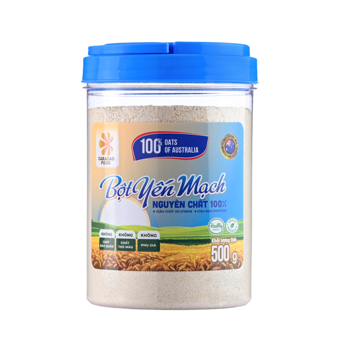 Bột Yến mạch Úc Nguyên chất - Hũ 500g