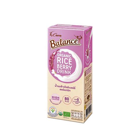 Sữa gạo tím hữu cơ 4Care Balance 180ml