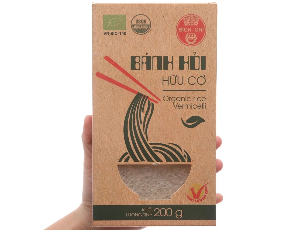 Bánh hỏi hữu cơ Bích Chi hộp 200G