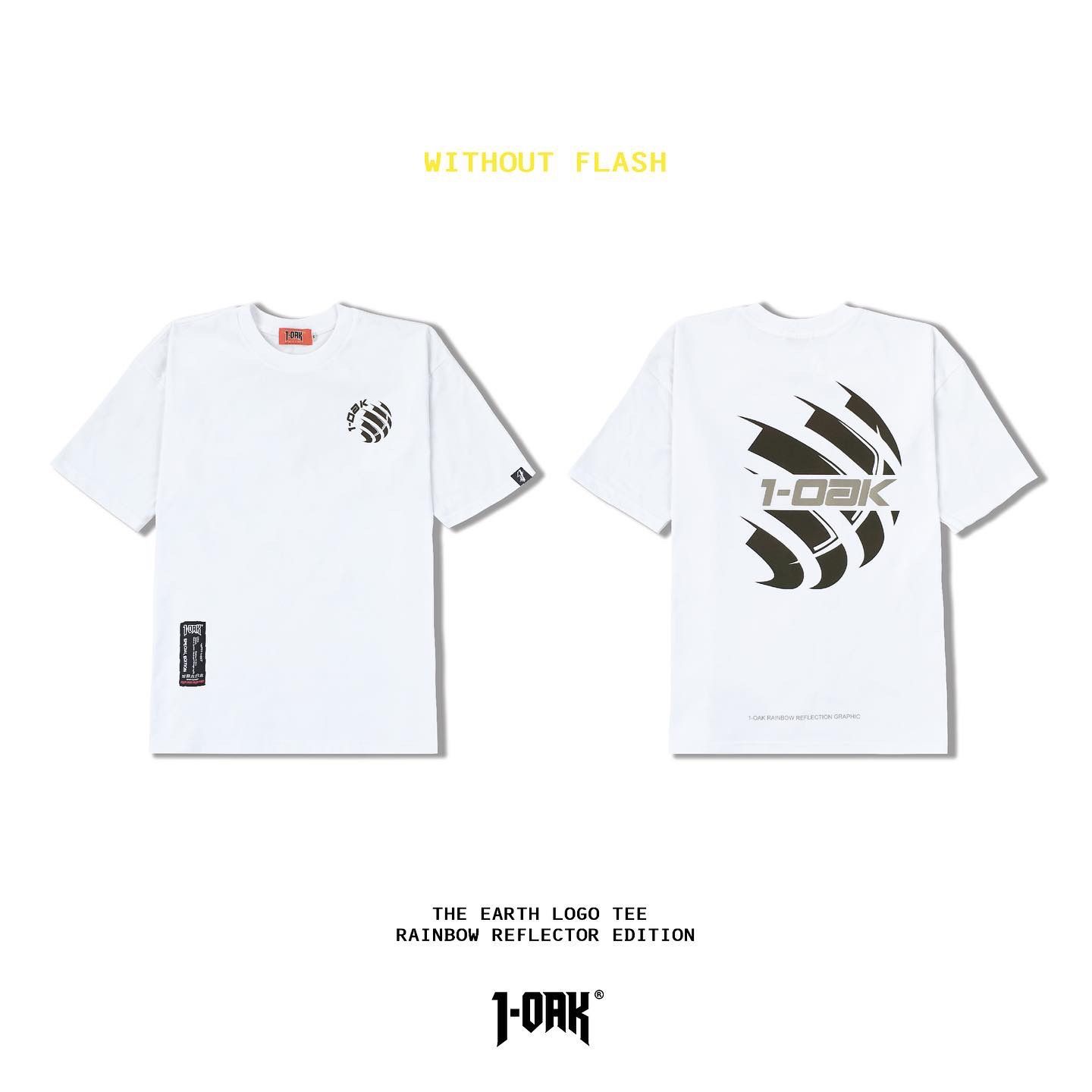 Earth Logo Tee - White