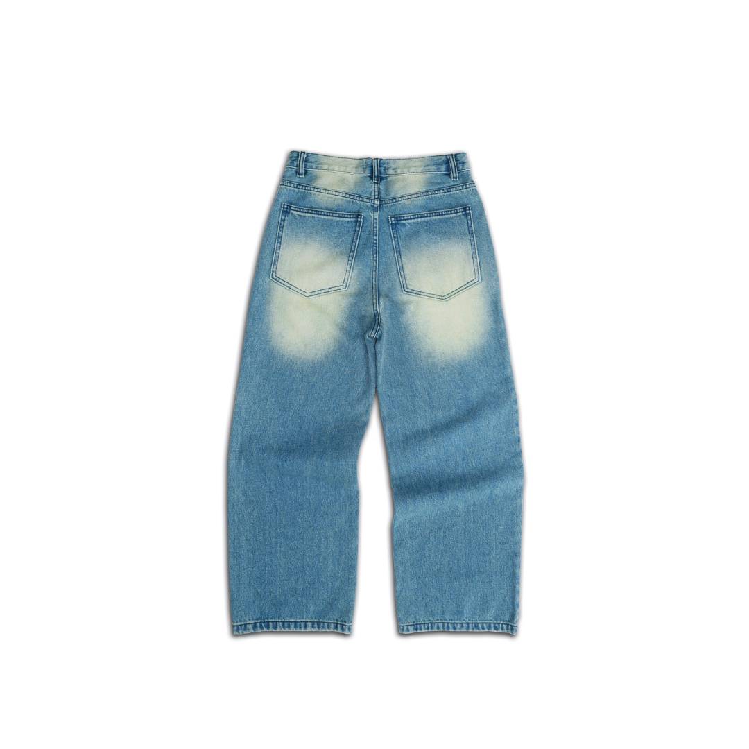 Washed Jeans - Light Blue