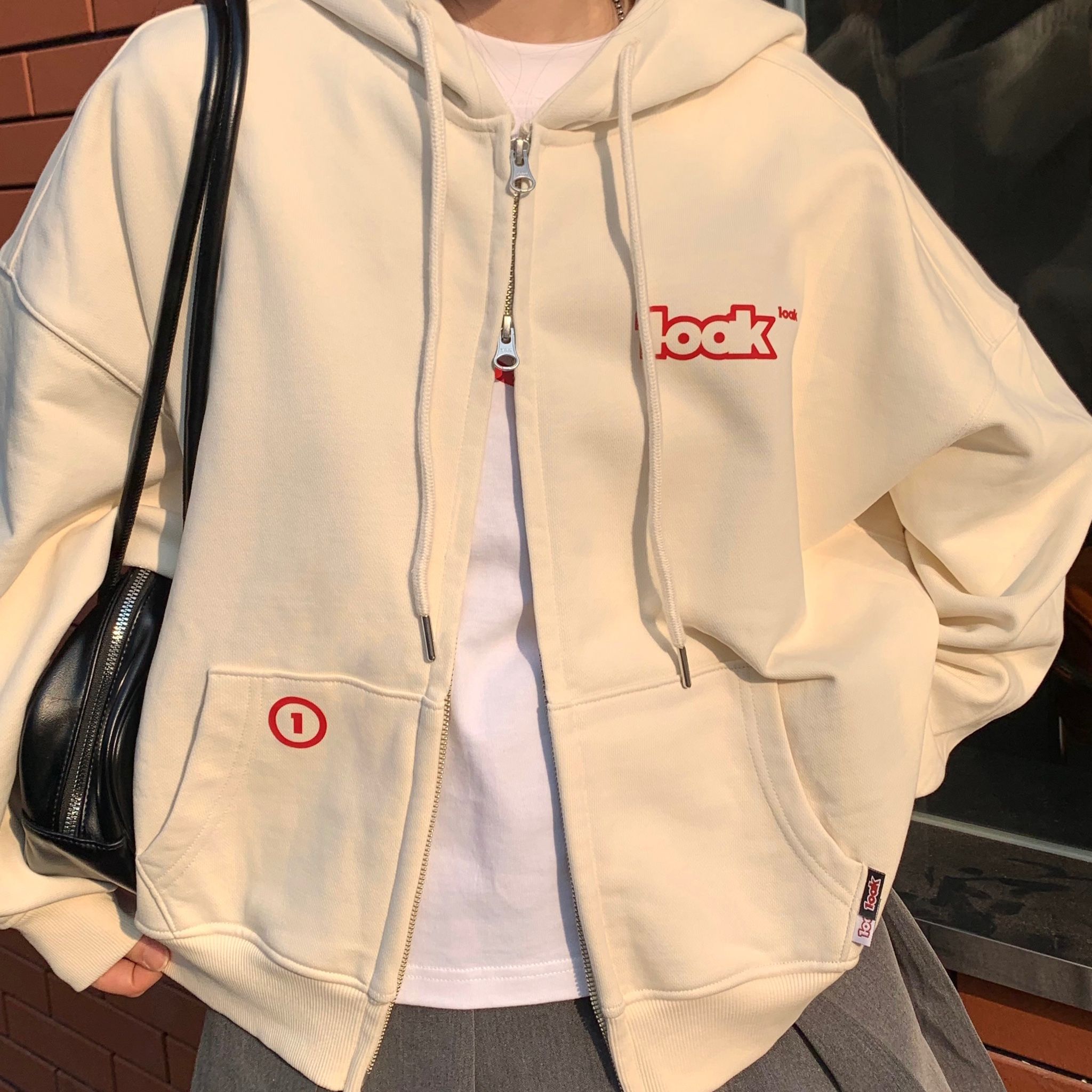 Oakland Boxy Zip Hoodie