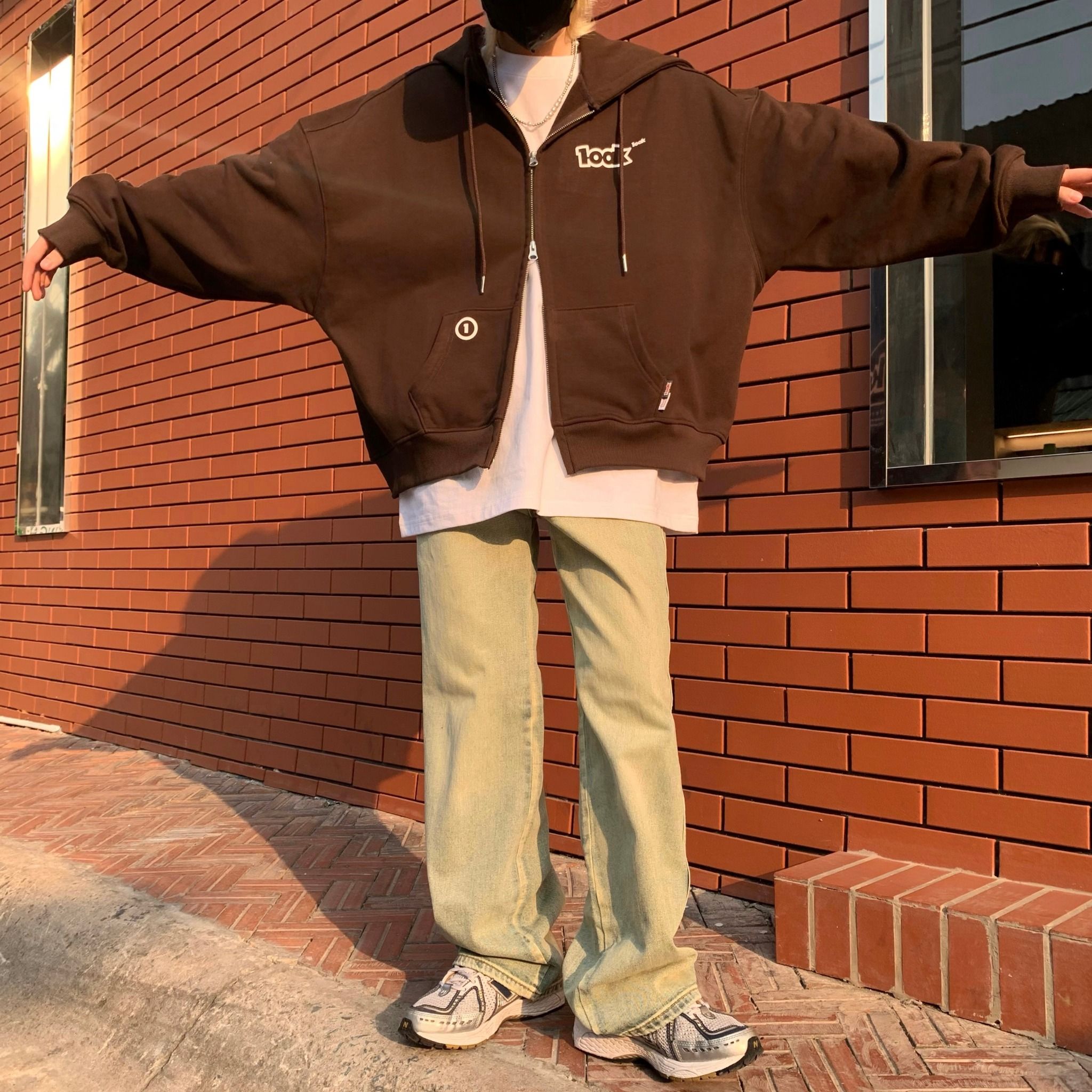 Oakland Boxy Zip Hoodie