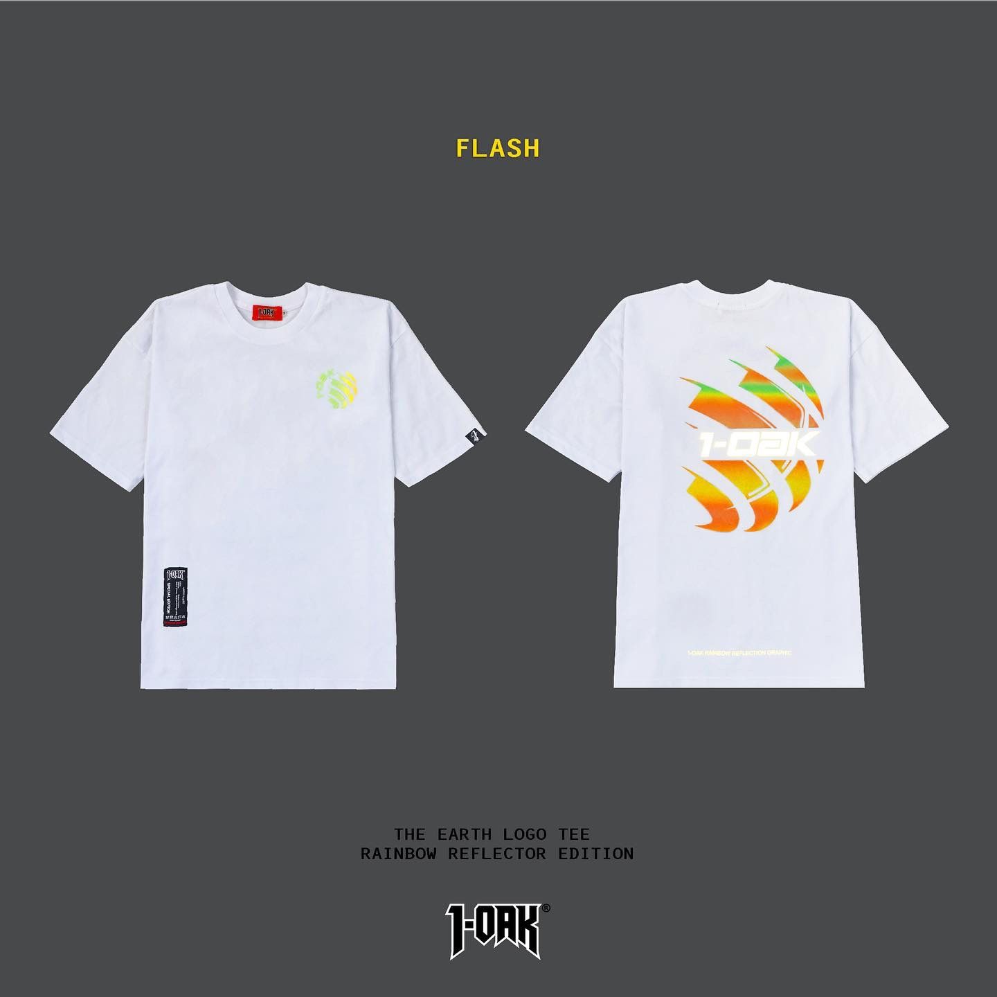 Earth Logo Tee - White