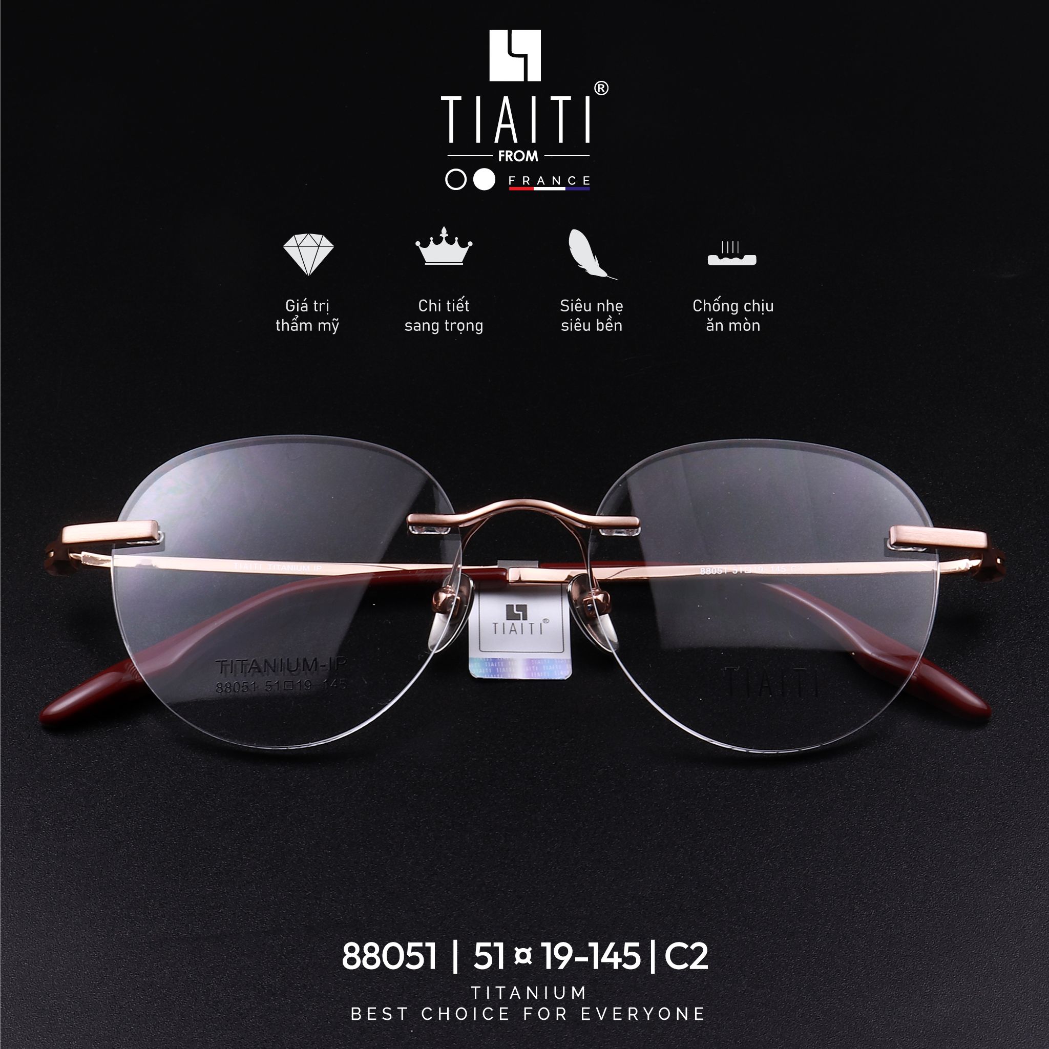 Gọng TIAITI 88051