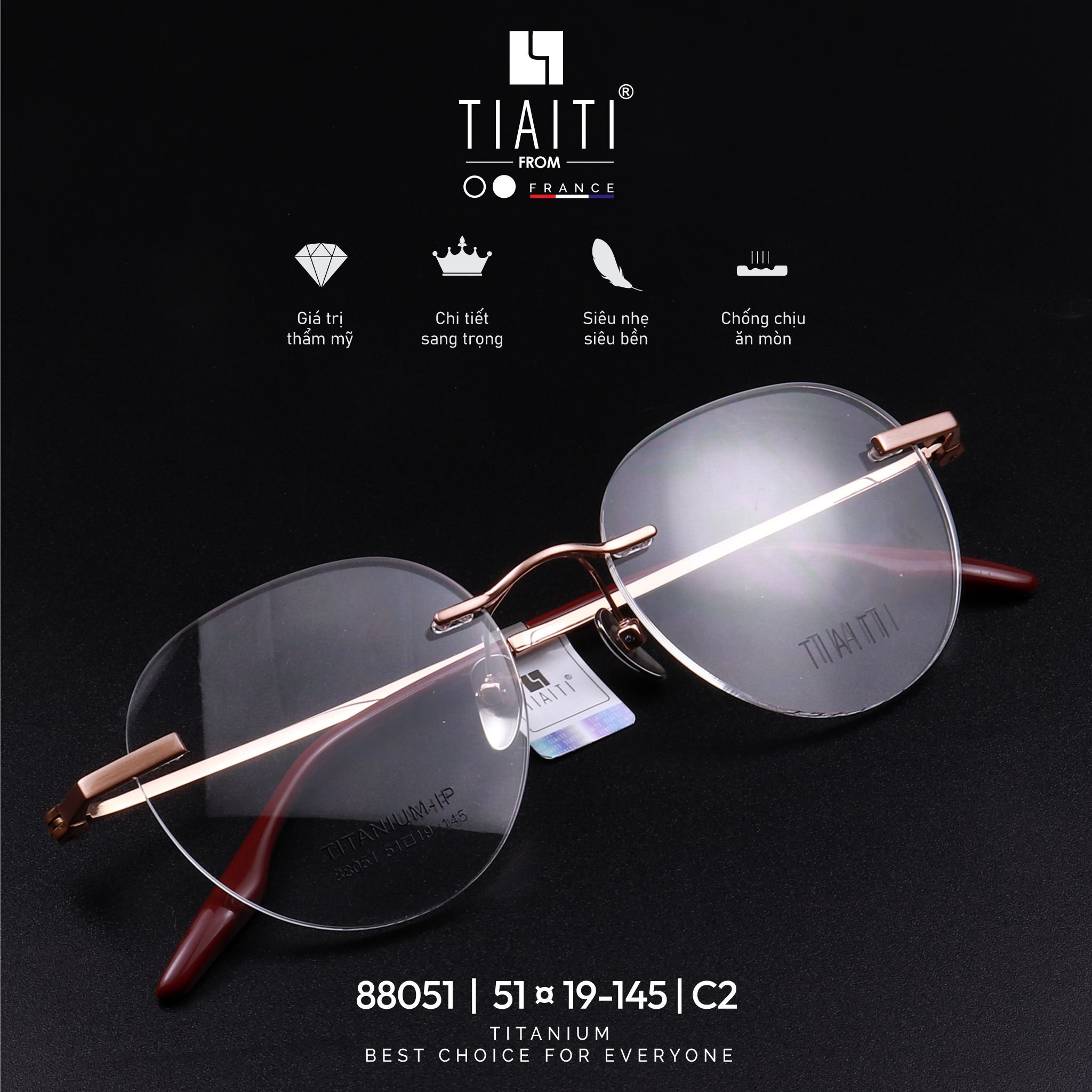 Gọng TIAITI 88051