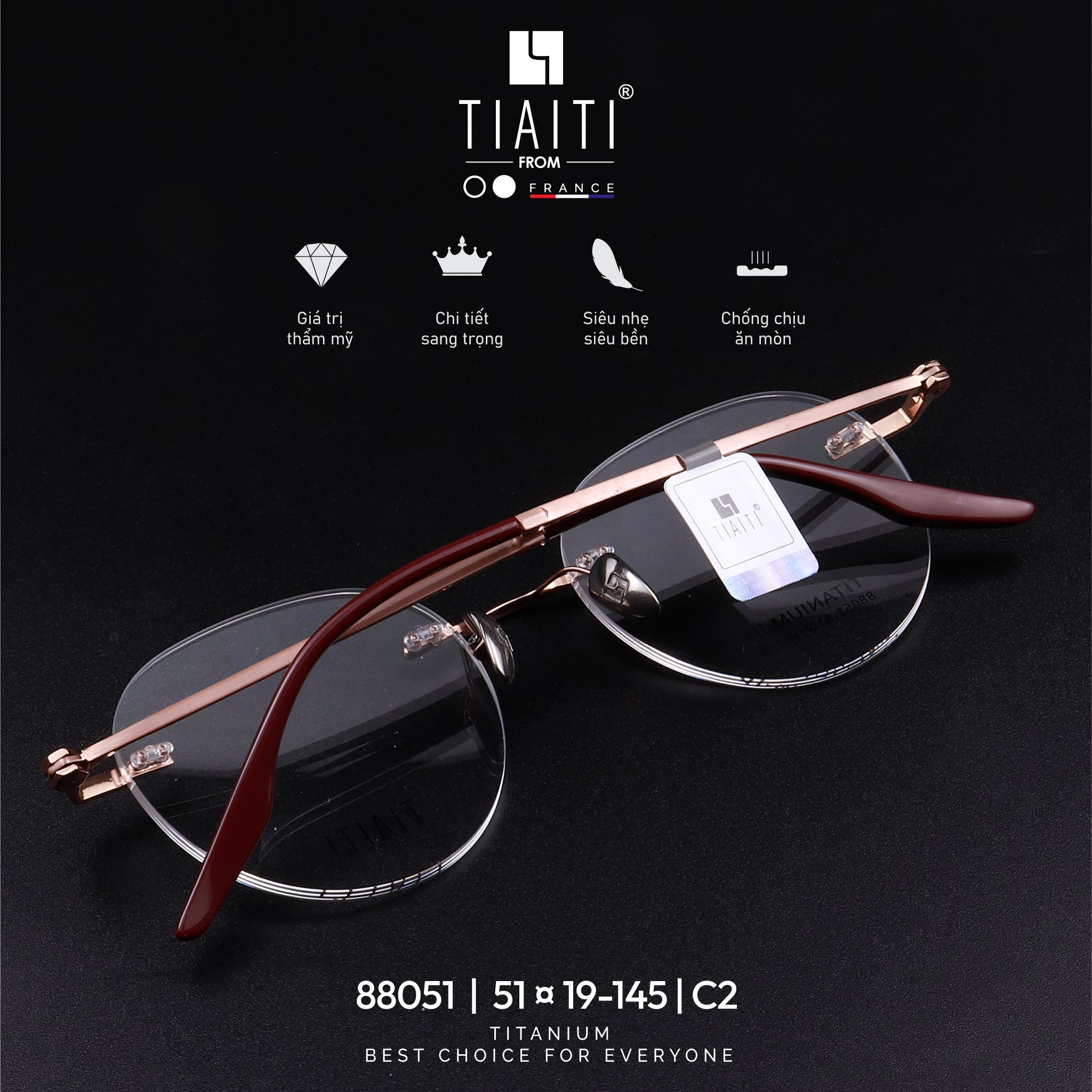 Gọng TIAITI 88051