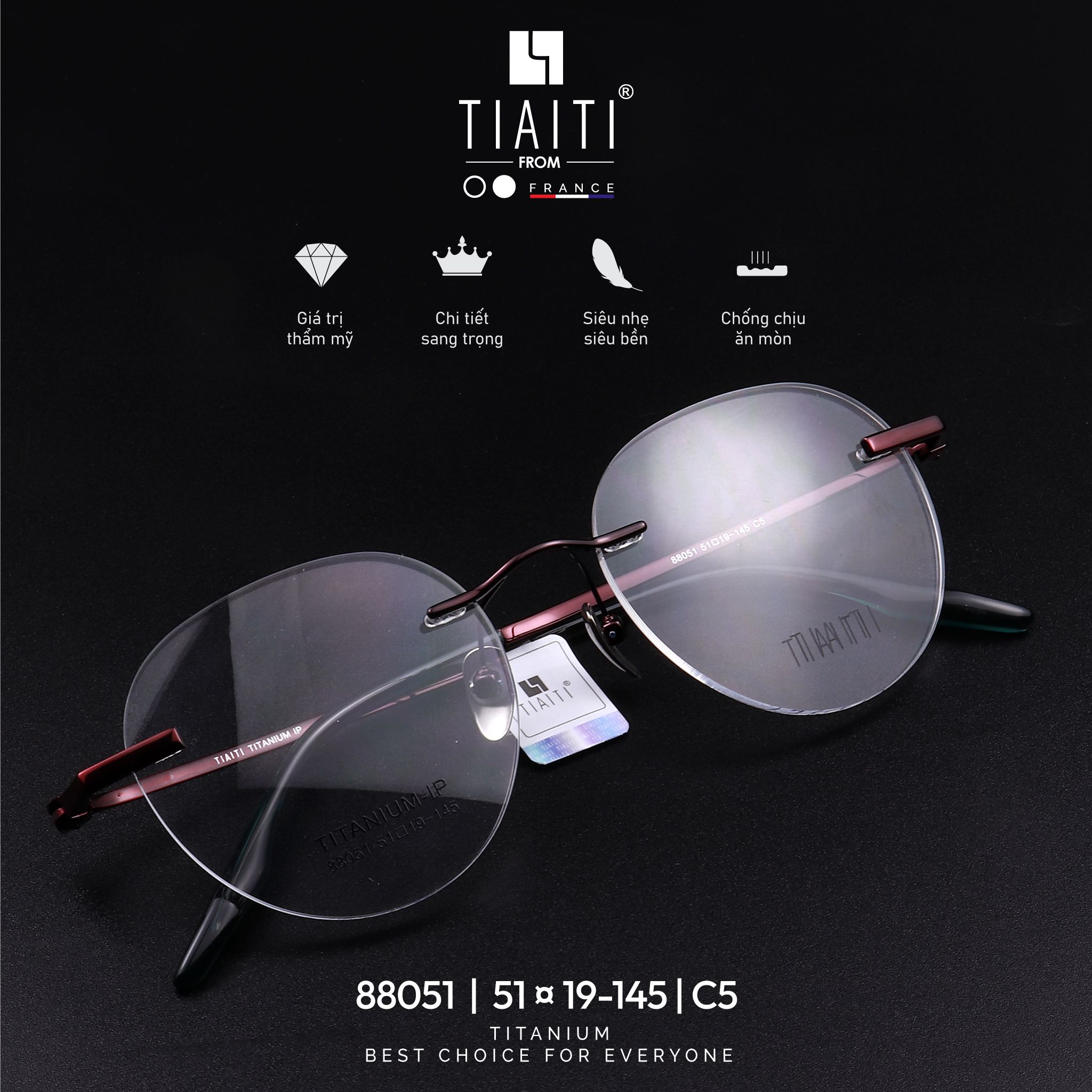 Gọng TIAITI 88051