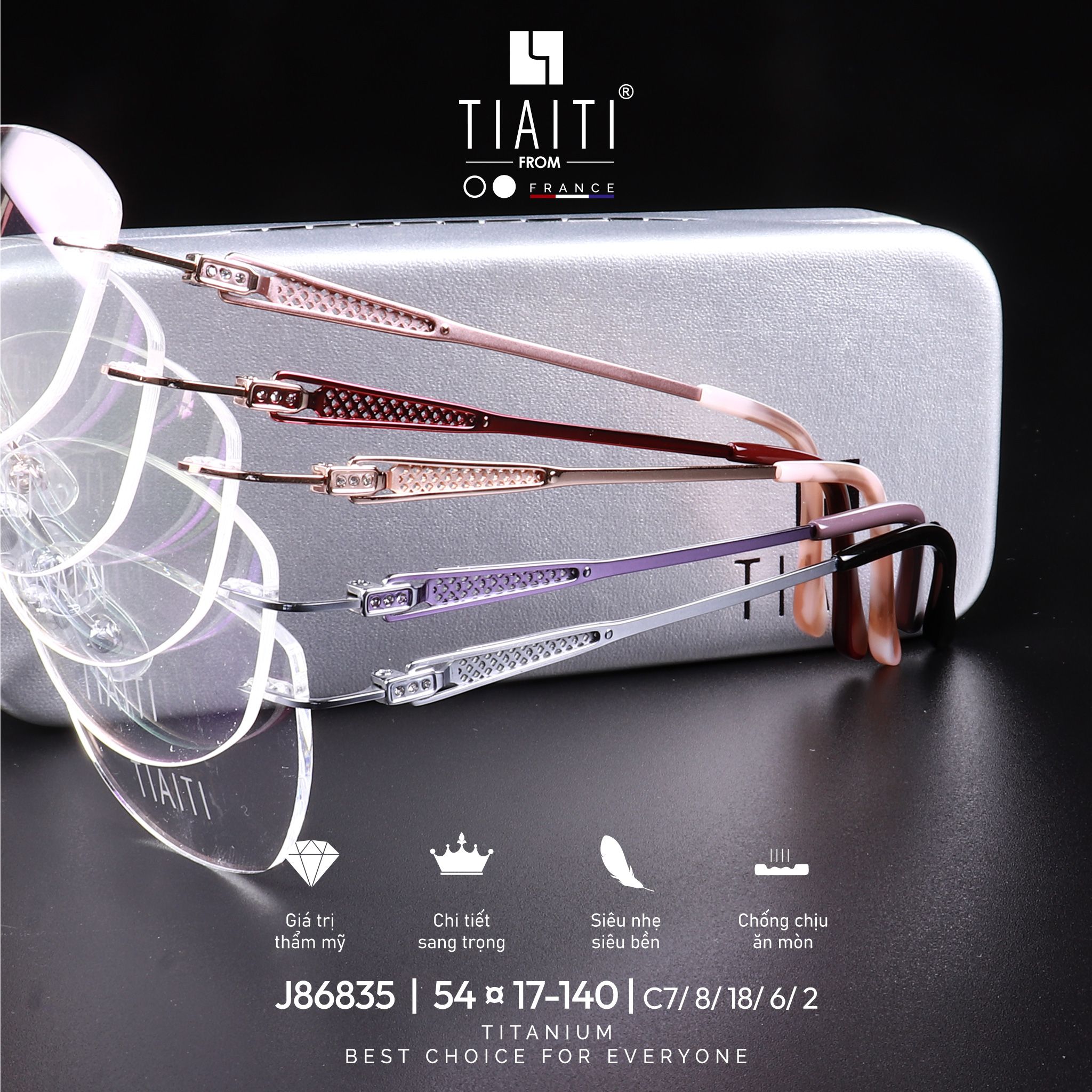 Gọng TIAITI J86835