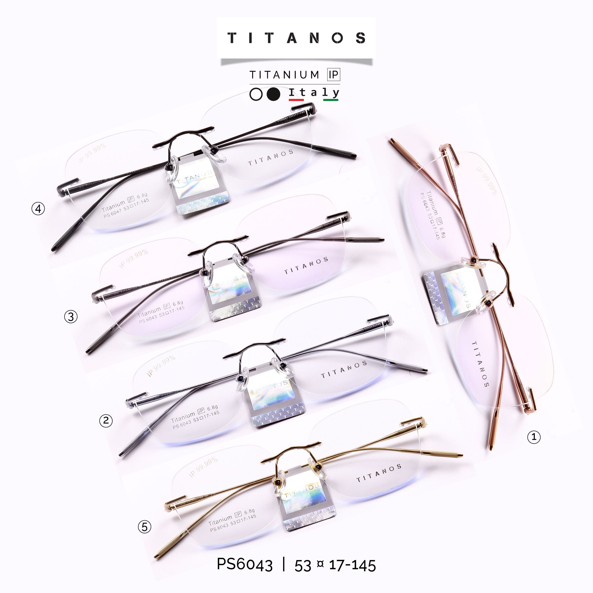 Gọng TITANOS 6043