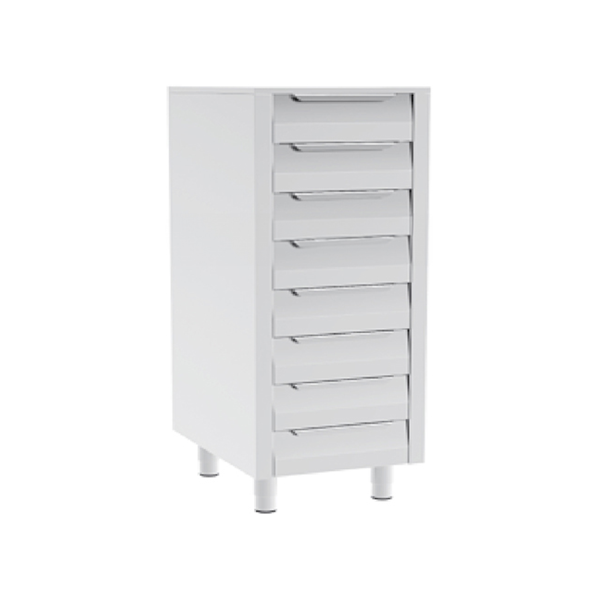 Tủ lưu trữ 8 ngăn kéo H1400mm