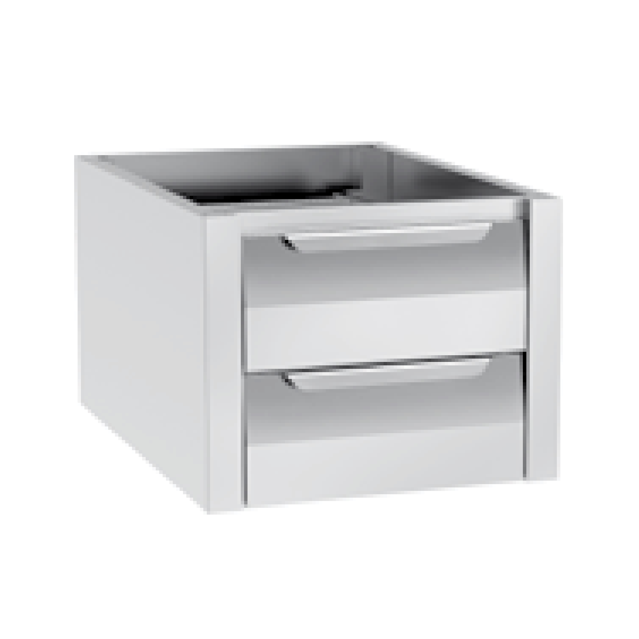 Ngăn kéo dưới bàn viết (2 ngăn H320mm)