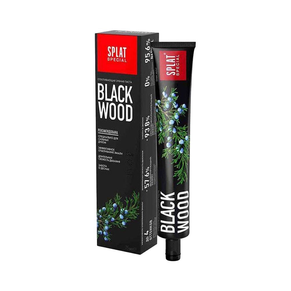 SPLAT special KĐR than hoạt tính BLACKWOOD Trắng sáng 20ml