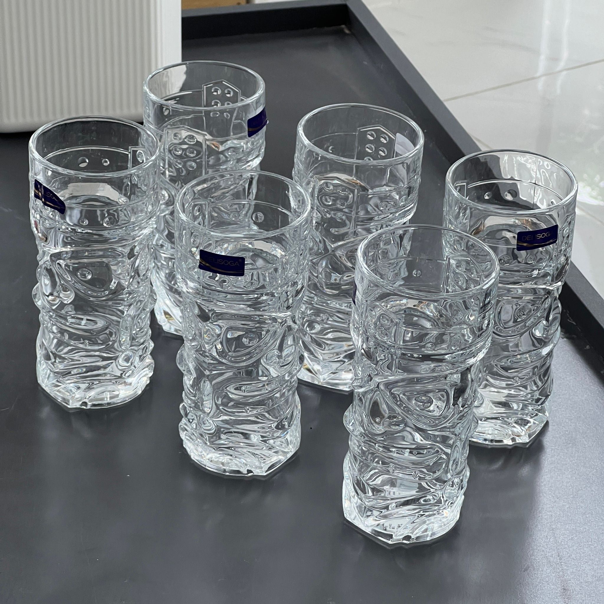 Combo 6 LARISSA Cốc thủy tinh H16xD7.3-420ml - 2002620