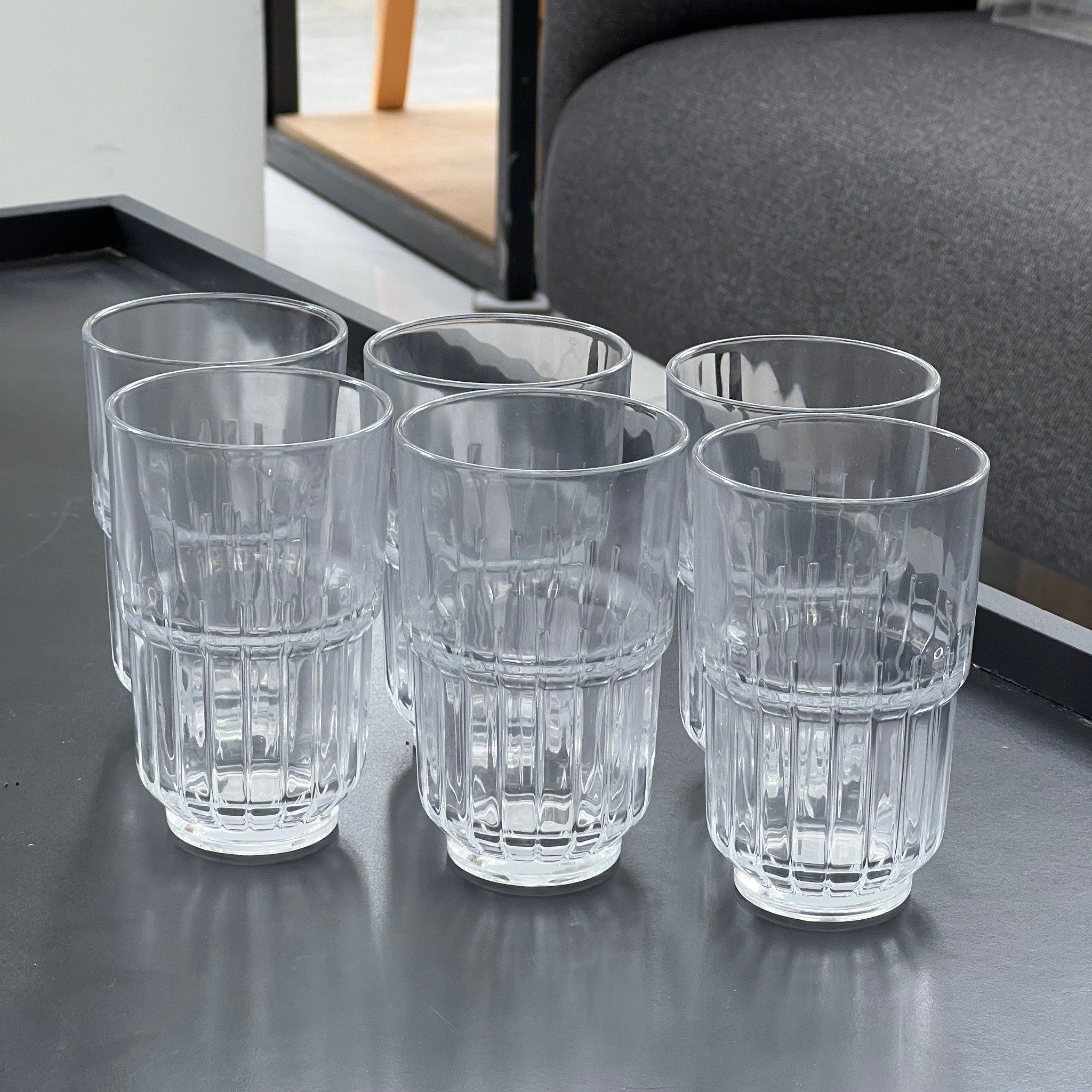 Combo 6 LARISSA Cốc thủy tinh H8.6xD8.5-285ml