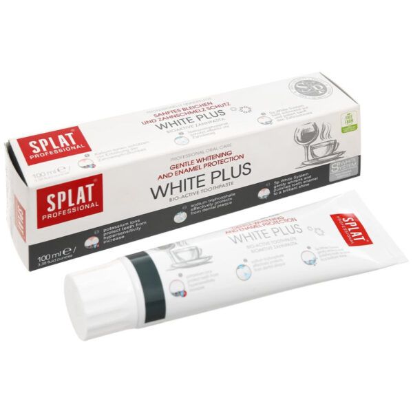 SPLAT KĐR Thảo mộc WHITE PLUS bảo vệ men & trắng răng 20ml