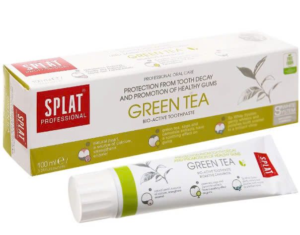 SPLAT KEM ĐÁNH RĂNG THẢO MỘC GREEN TEA CHĂM SÓC TOÀN DIỆN RĂNG & NƯỚU 20Ml