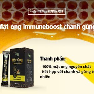 Mật Ong Chanh Gừng HeVieFood Tăng Cường Đề Kháng