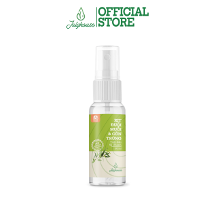 (Mới) Xịt phòng đuổi muỗi Julyhouse 20ml/150ml tinh dầu sả chanh công thức cải tiến mới xua đuổi côn trùng hiệu quả