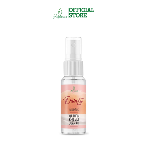 Xịt Thơm Quần Áo Khử Mùi Ẩm Mốc JULYHOUSE Dung Tích 20ml/280ml Hương Dainty