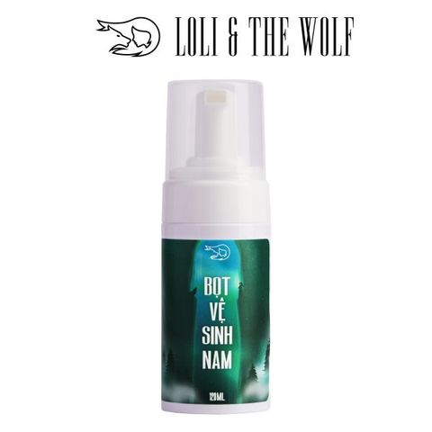 Bọt Vệ Sinh Nam Giới Loli The Wolf, Dung Dịch Vệ Sinh Nam Giới Dạng Bọt Hương Nước Hoa Nam Tính 120ml