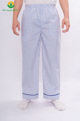 Q06.2436.Quần dài cotton nam pyjama mặc nhà Việt Thắng