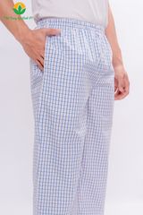 Q06.2436.Quần dài cotton nam pyjama mặc nhà Việt Thắng