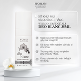  Xịt khử mùi, làm dịu và dưỡng trắng vùng kín Woman Essentials déo blanc 35ml 