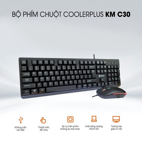  Combo bộ phím chuột KM C30 