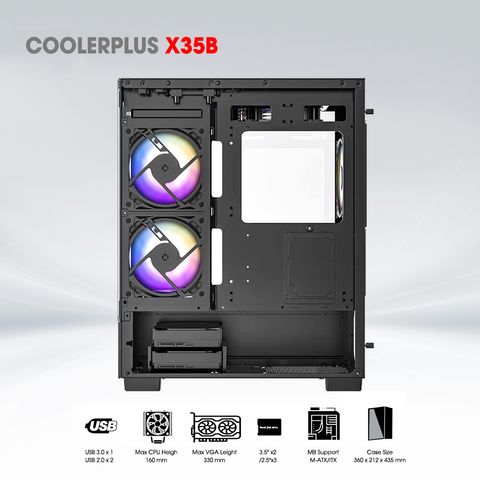  Case CPC-X35B (Đen) 