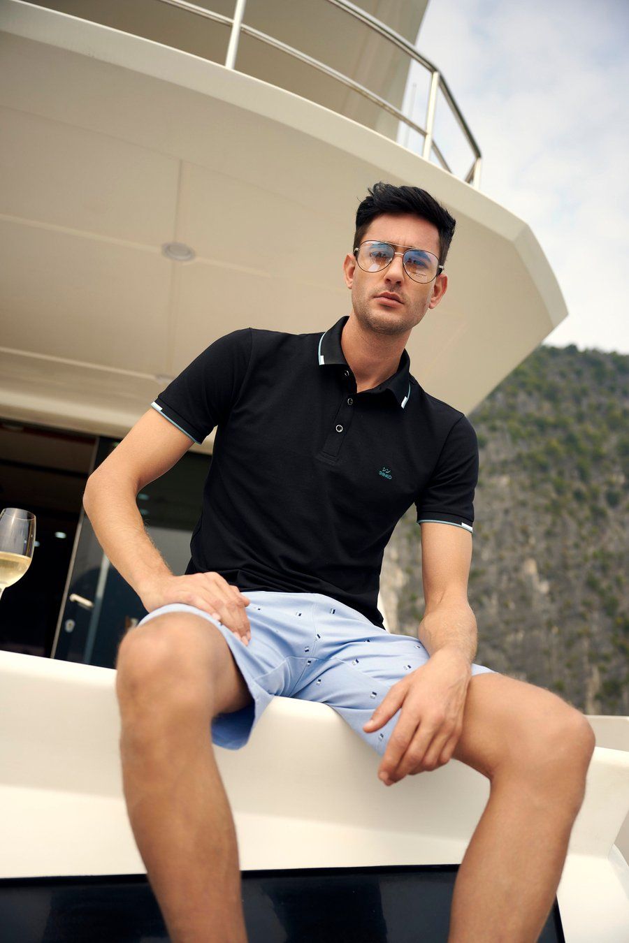 Polo ngắn tay MP034-BL