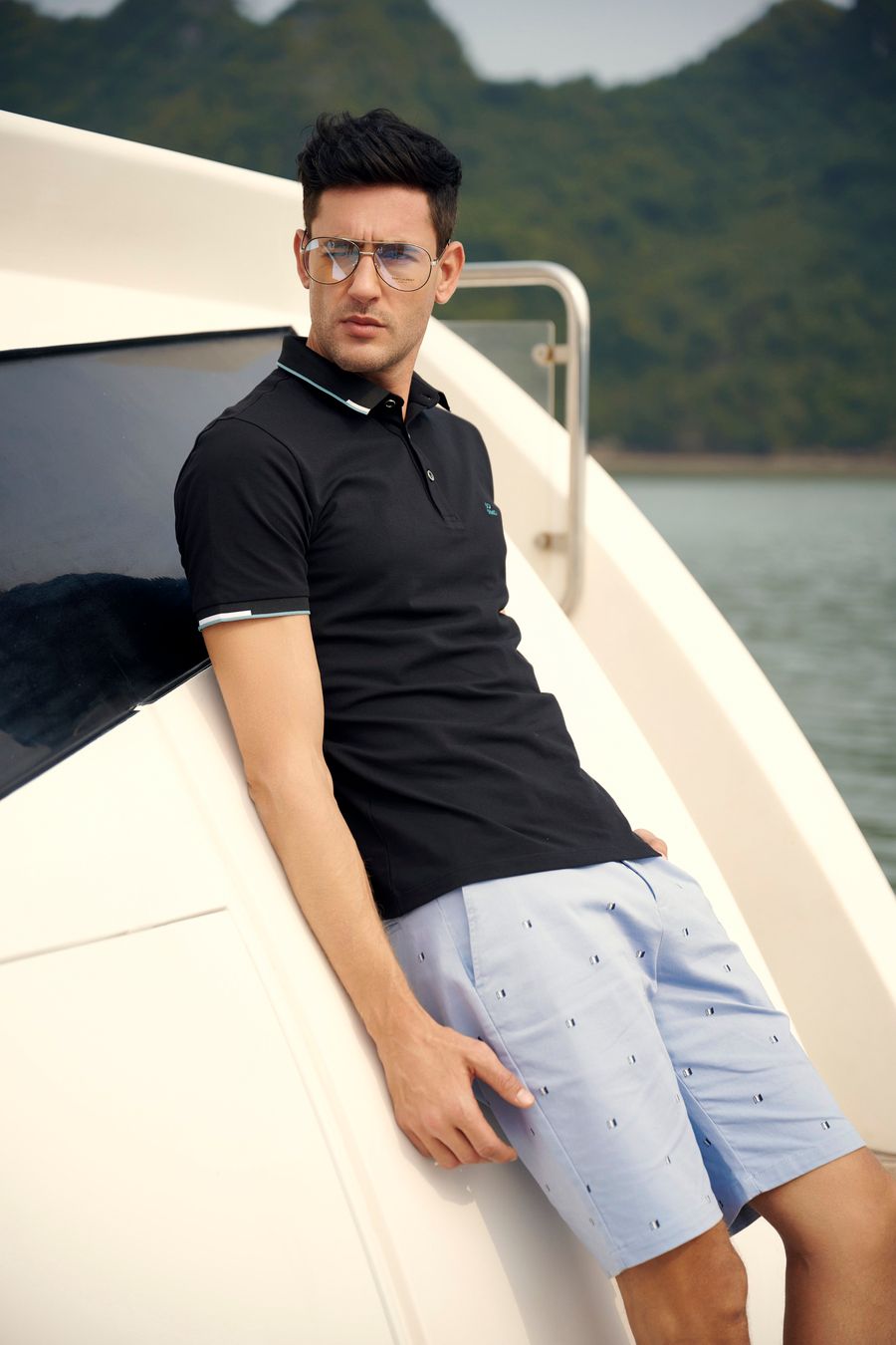 Polo ngắn tay MP034-BL