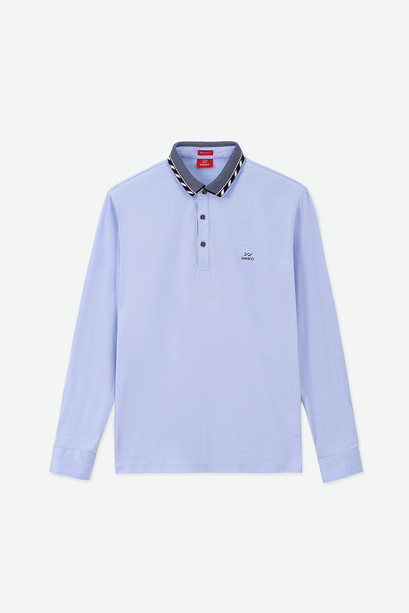 Polo dài tay MO003-BU