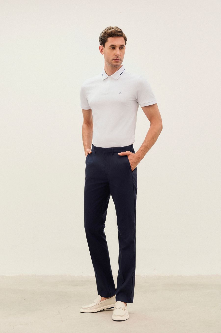 Polo ngắn tay MP040-WH