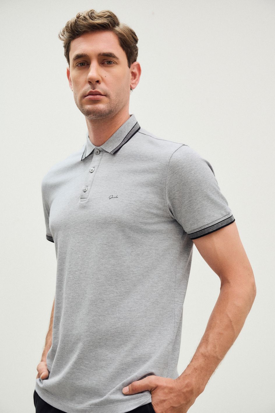 Polo ngắn tay MP041-GY