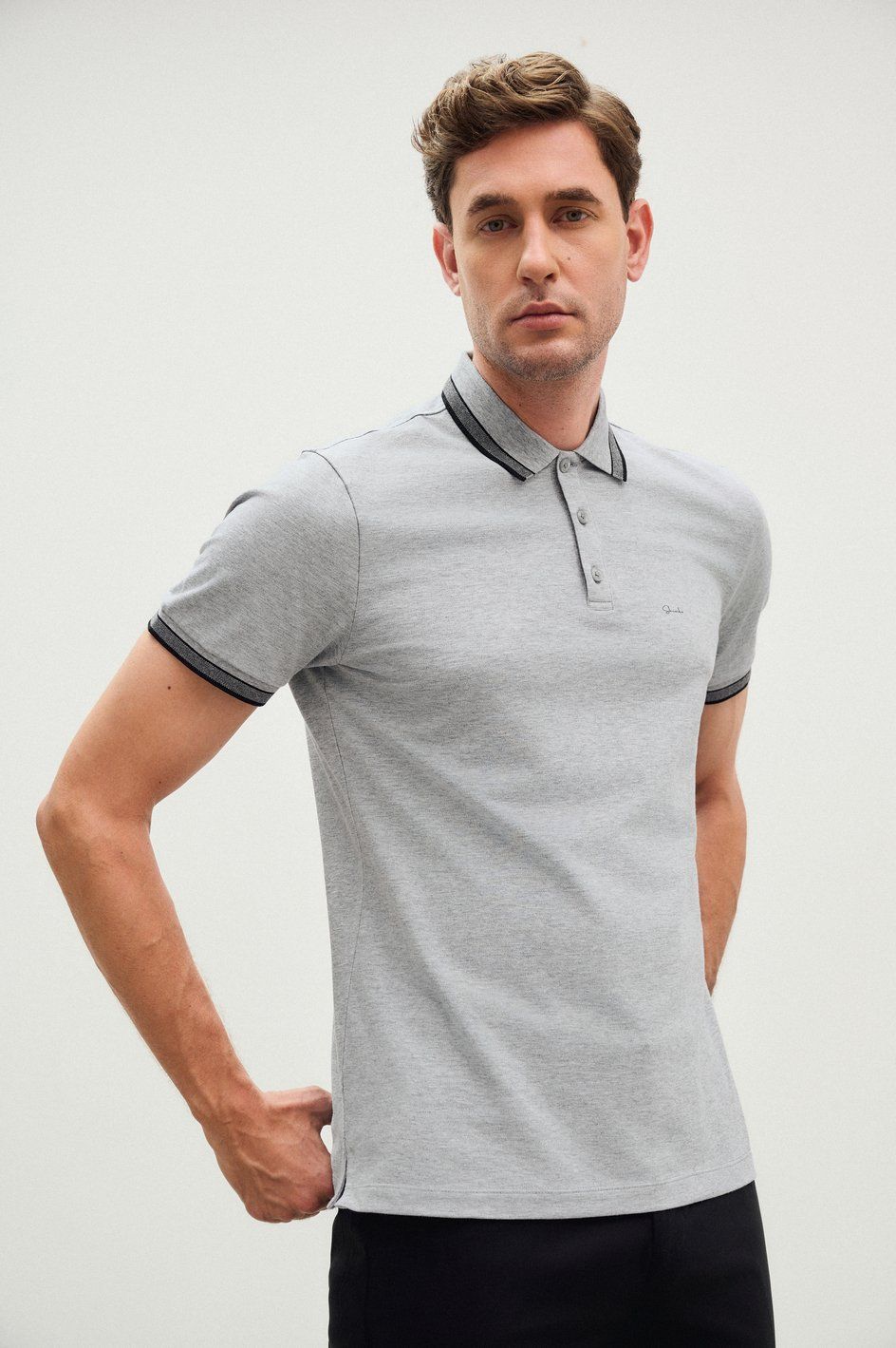 Polo ngắn tay MP041-GY