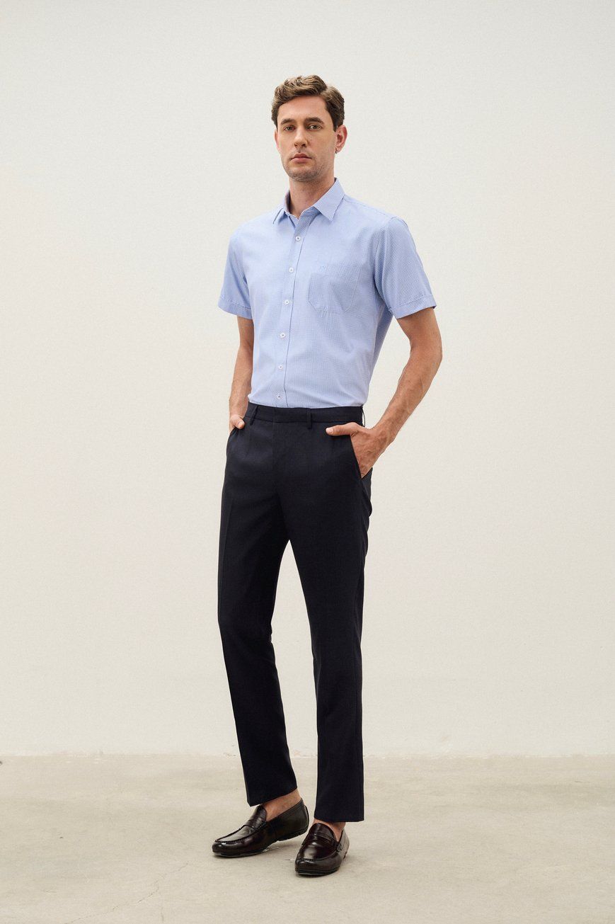 Sơ mi ngắn tay MR037-BU