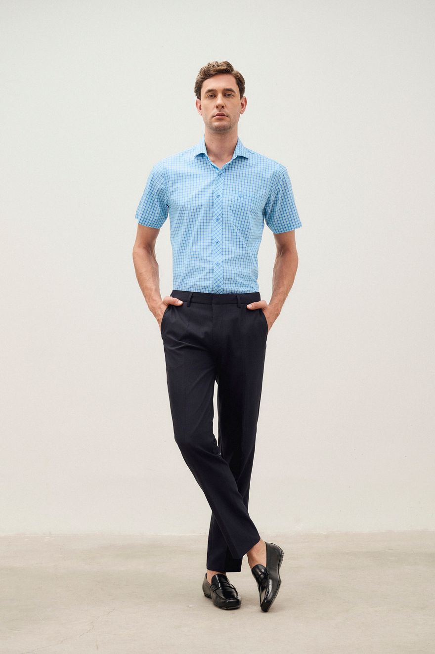 Sơ mi ngắn tay MR039-BU