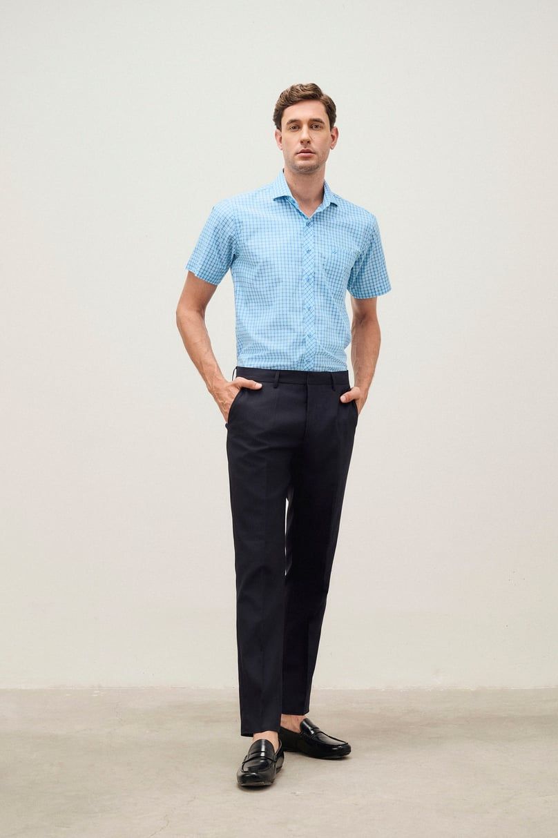 Sơ mi ngắn tay MR039-BU