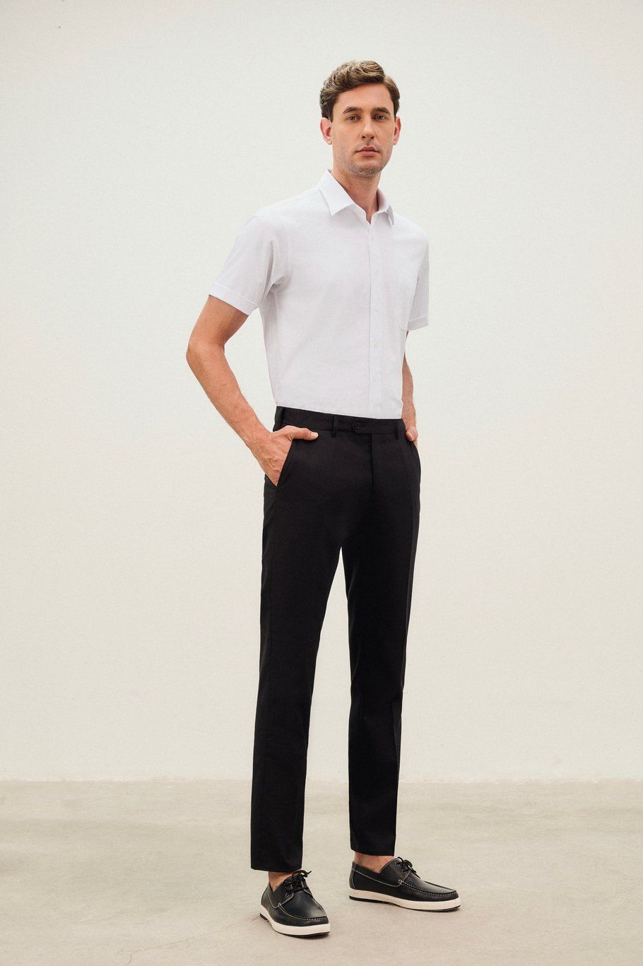 Sơ mi ngắn tay MR041-WH
