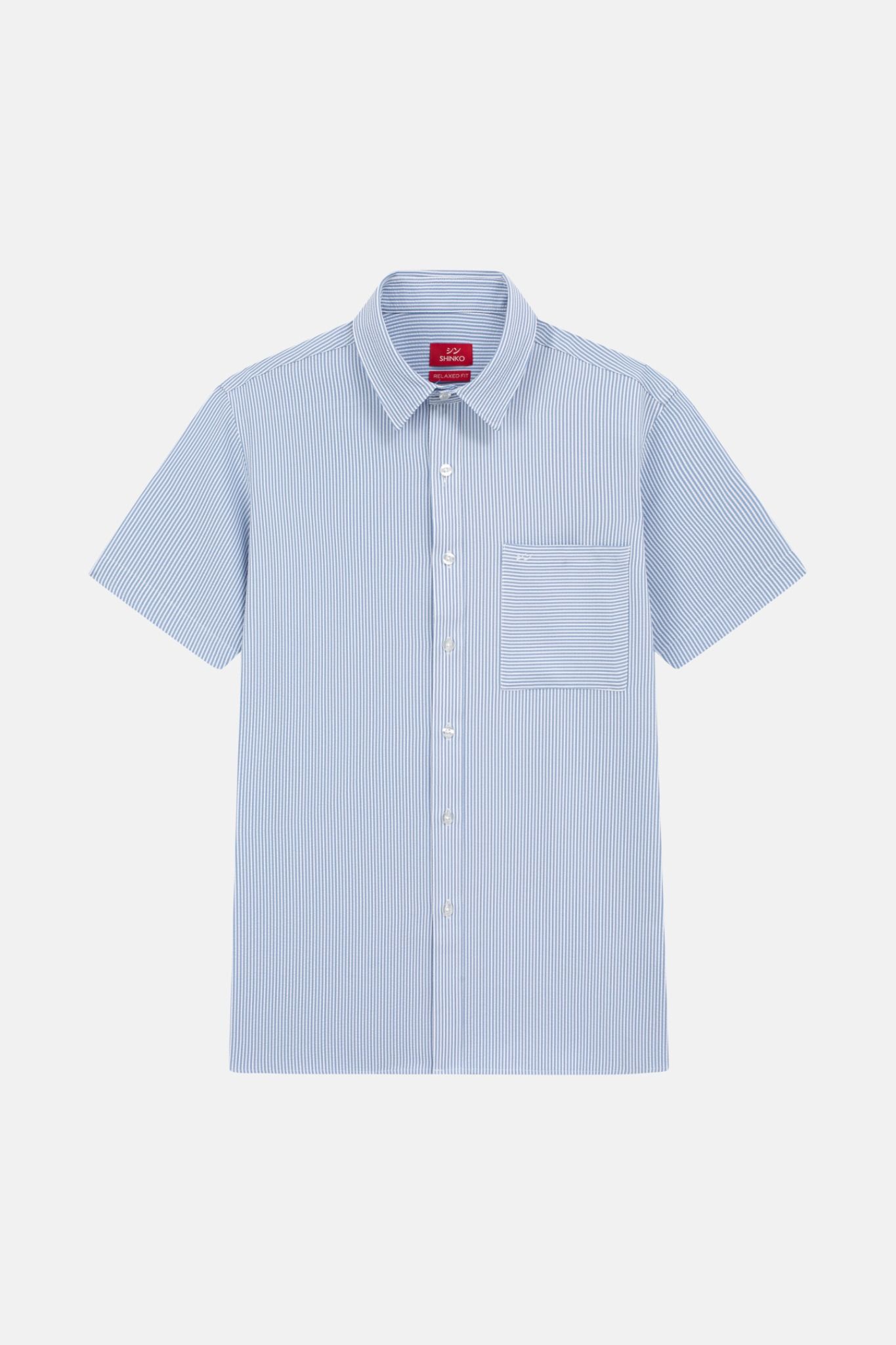 Sơ mi ngắn tay MR055-BU