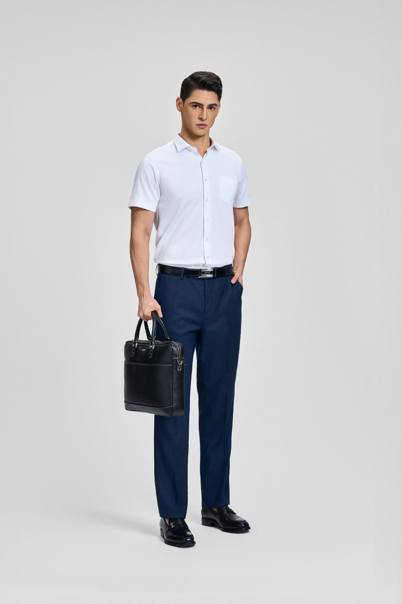 Sơ mi ngắn tay MR048-WH