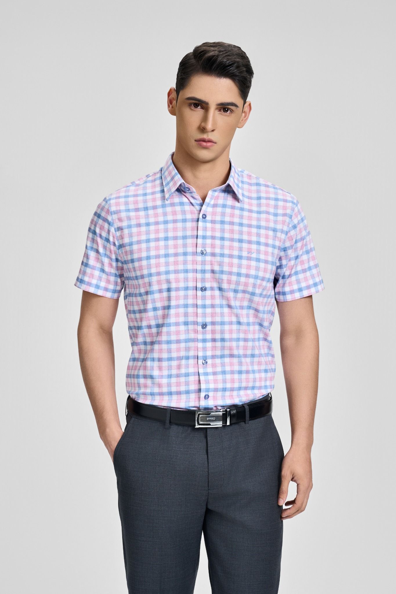 Sơ mi ngắn tay MR046-PK