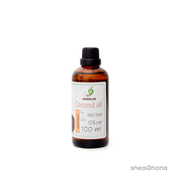Dầu dừa tinh khiết (Extra virgin coconut oil) – 100ml