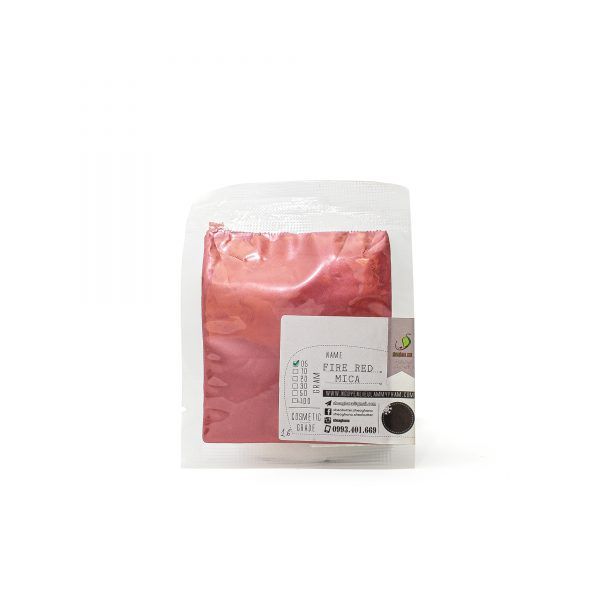 Đỏ rực nhũ nhẹ (Fire red mica)